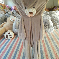 Giant Teddy Bear Plush Toy Huge Soft Toys Leather Shell
