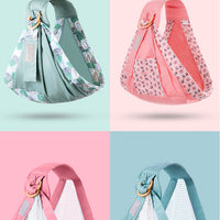 Baby Wrap Carrier Sling Adjustable Infant Comfortable Nursing Cover Soft Breathable Breastfeeding Carrier